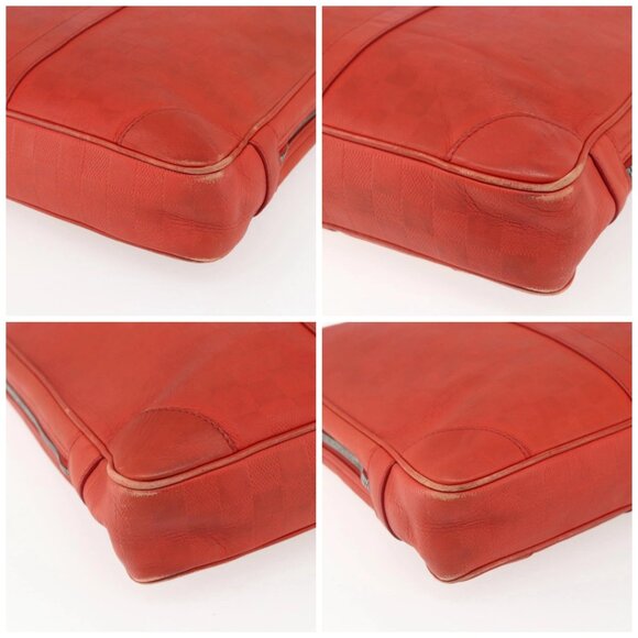 LOUIS VUITTON Damier Infini Porte Documents Voyage Bag N41143 Auth 156333 - Picture 16 of 16